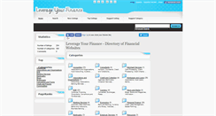 Desktop Screenshot of leverageyourfinance.com